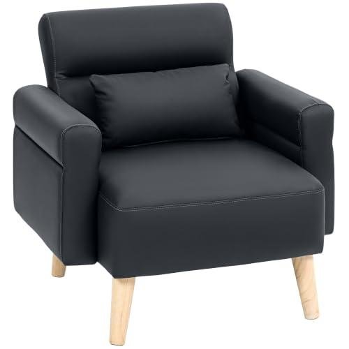 CHOLLAZO EN SILLÓN HOMCOM DE SALÓN