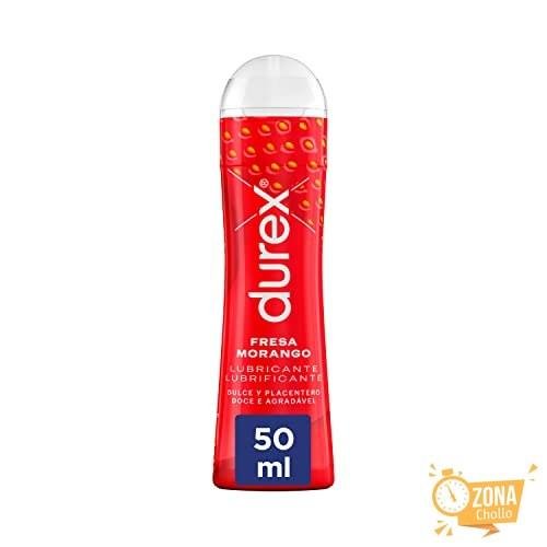 Durex Play Lubricante Fresa, 50 ml (Paquete de 1)