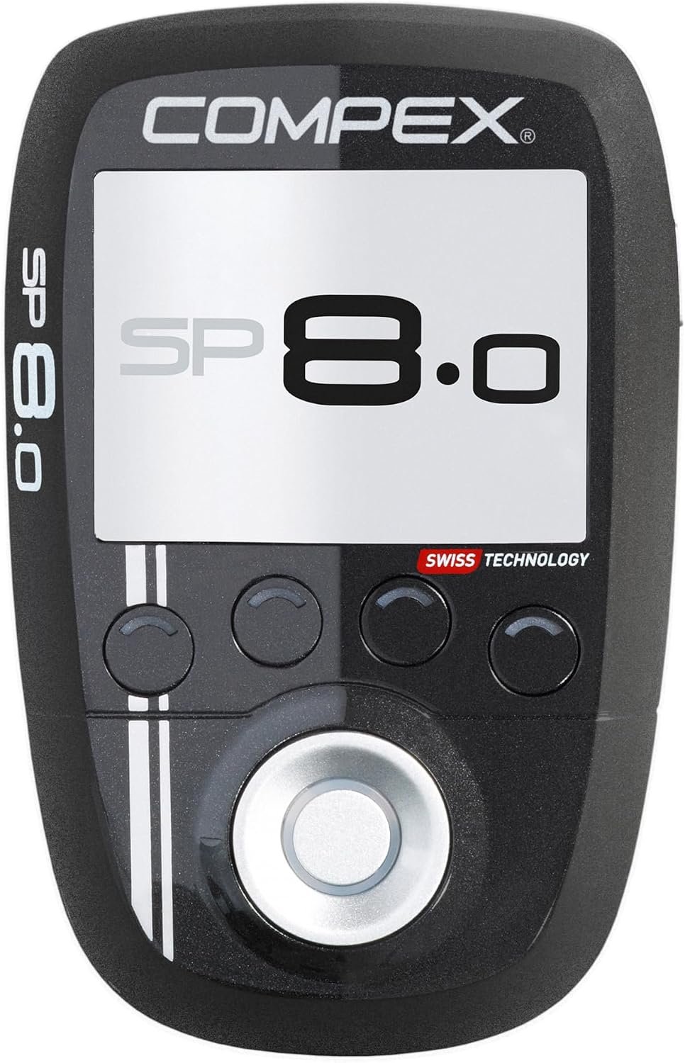 Electroestimulador Compex SP 8.0 con electrodos Easysnap