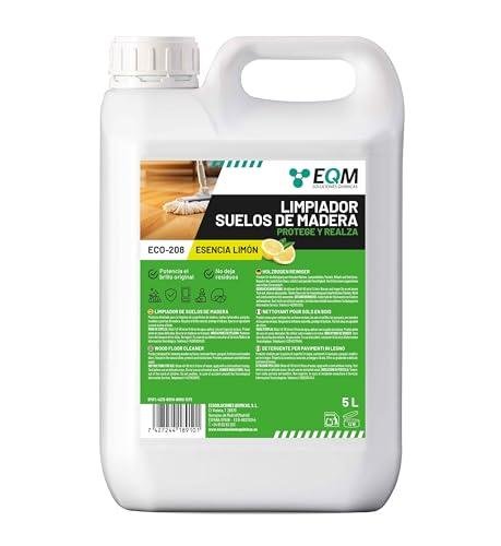 EQM ECO 208 Limpiador de Suelos de Madera 5L Limpia, Protege