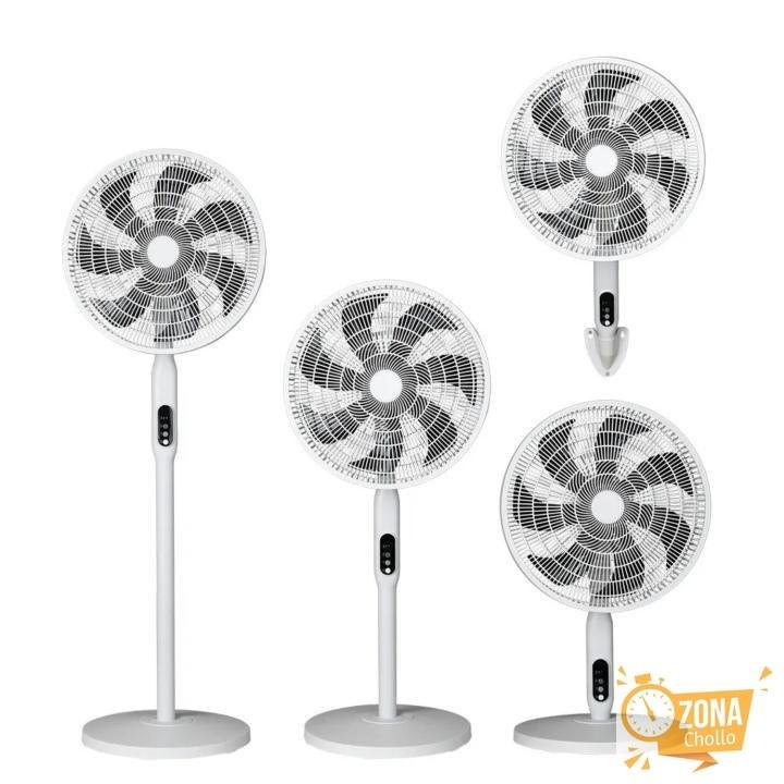 FAN PROJECT Ventilador 3 en 1 de Pie, Sobremesa y Pared 60 W con 7