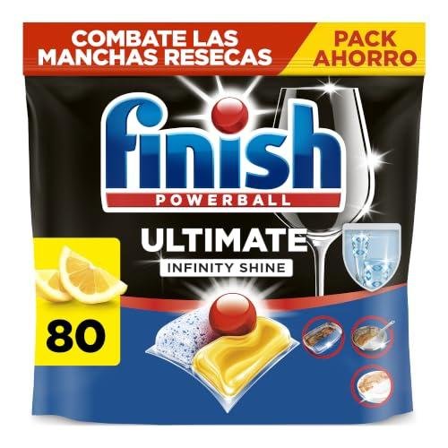 Finish Ultimate Infinity Shine Pastillas para lavavajillas aroma
