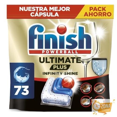 Finish Ultimate Plus Infinity Shine Pastillas lavavajillas 73