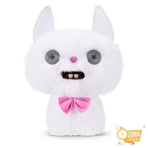 Fuggler Alley Cats Peluche 9" (Cheeze) Blanco de ZURU – Monstruo Feo