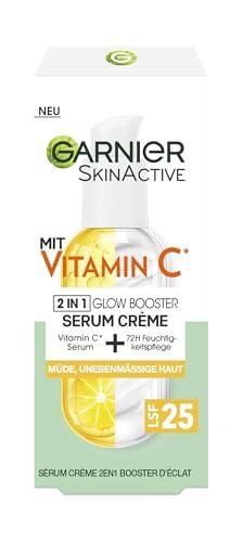 Garnier Crema sérica contra la piel cansada y las manchas oscuras