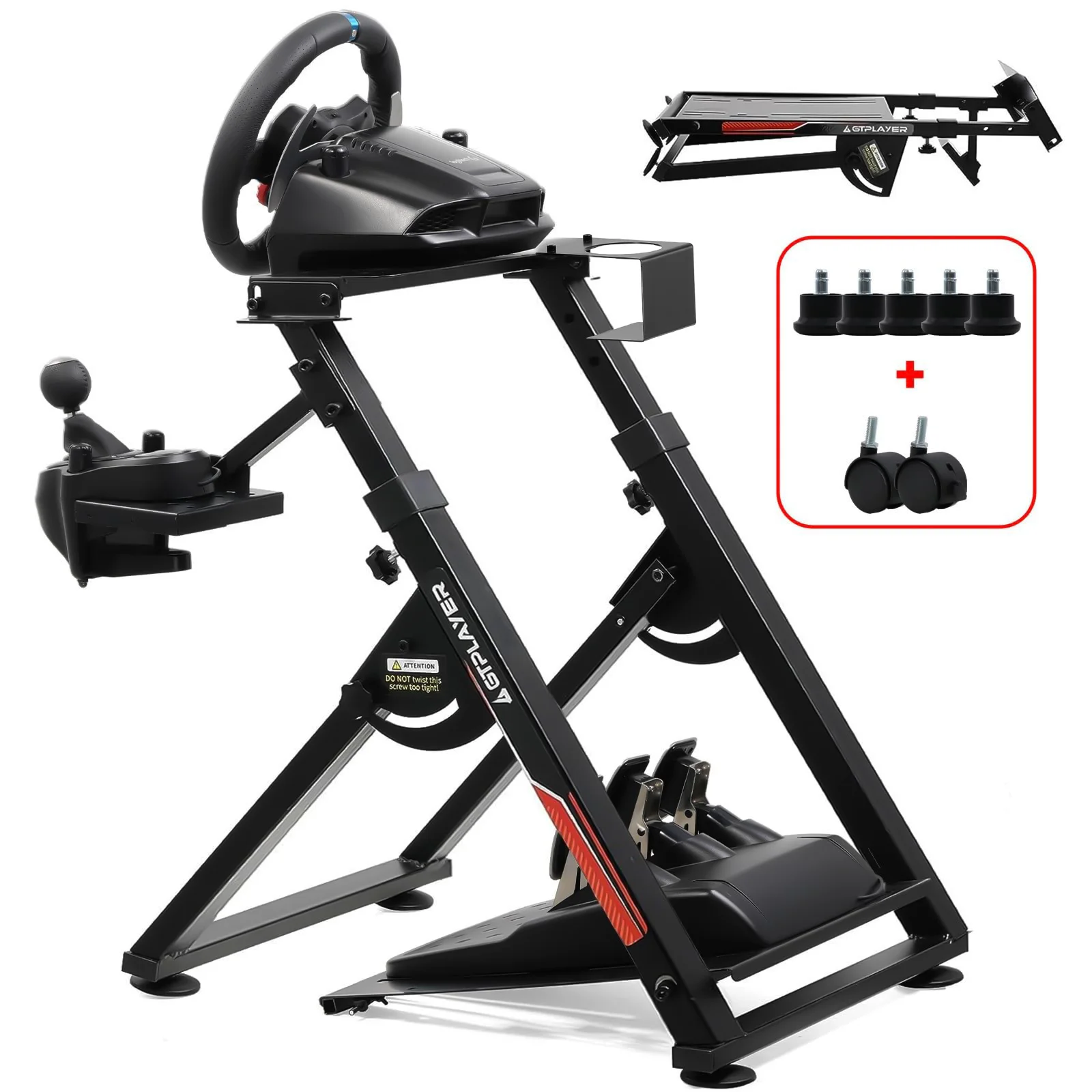 GTPLAYER soporte para volante ajustable por 65,09€ (-19%)