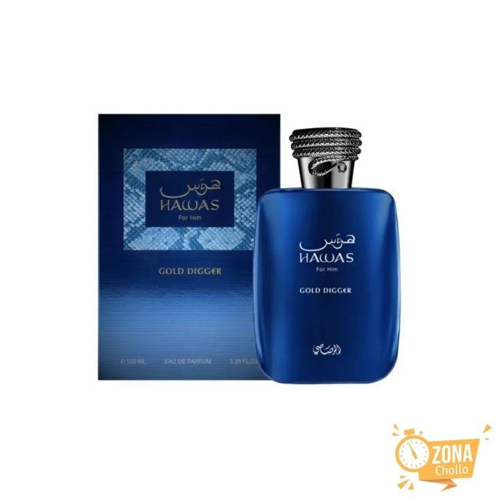 Hawas Gold Digger 100 ml – Rasasi – La ambición, el carisma