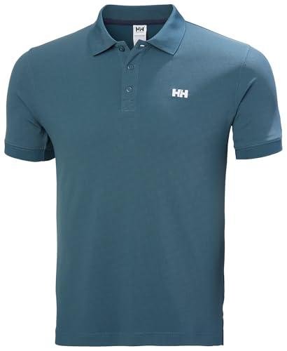 Helly Hansen Hombres Driftline Polo, Azul Marino Lavado, S
