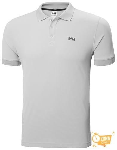 Helly Hansen Hombres Driftline Polo, Gris Niebla, S