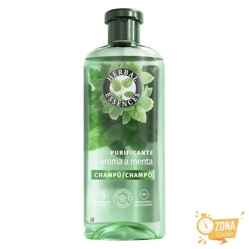 Herbal Essences Menta Champú Purificante, Todo Tipo de Pelo, Vegano