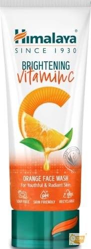 Himalaya Brightening Vitamin C Orange Face Wash | Brightening Face