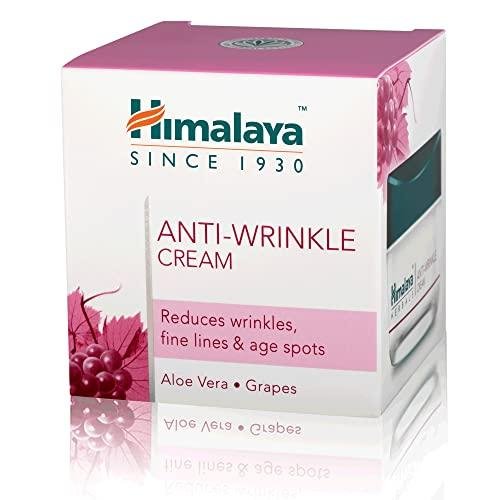 Himalaya Herbals Anti Wrinkle Cream with Aloe Vera and Grapes Helps
