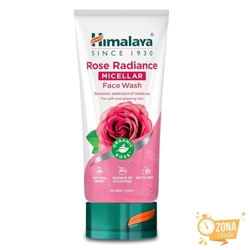 Himalaya Rose Micellar Make Up Removing Face Wash, For Soft and