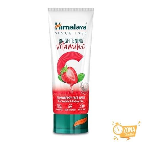 Himalaya Rozjaśniający żel do mycia twarzy z witaminą C i truskawką
