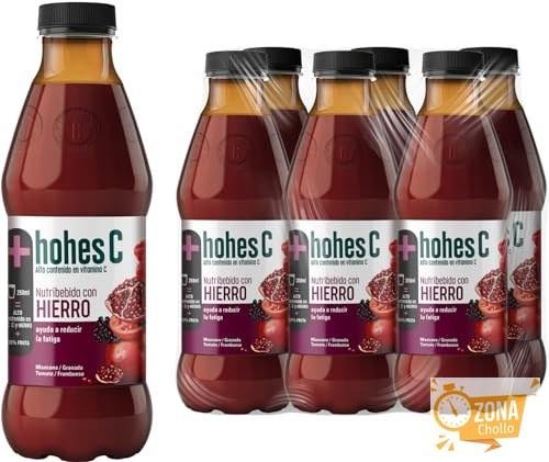 Hohes C Zumo Nutribebida con Hierro y Vitaminas 100% Natural 6x1L |
