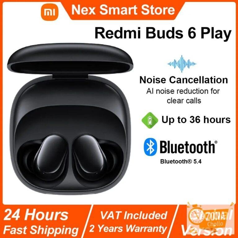 Xiaomi Redmi Buds 6 Play Auricular Bluetooth inalámbrico, reducción — 18.54 EUR € en AliExpress
