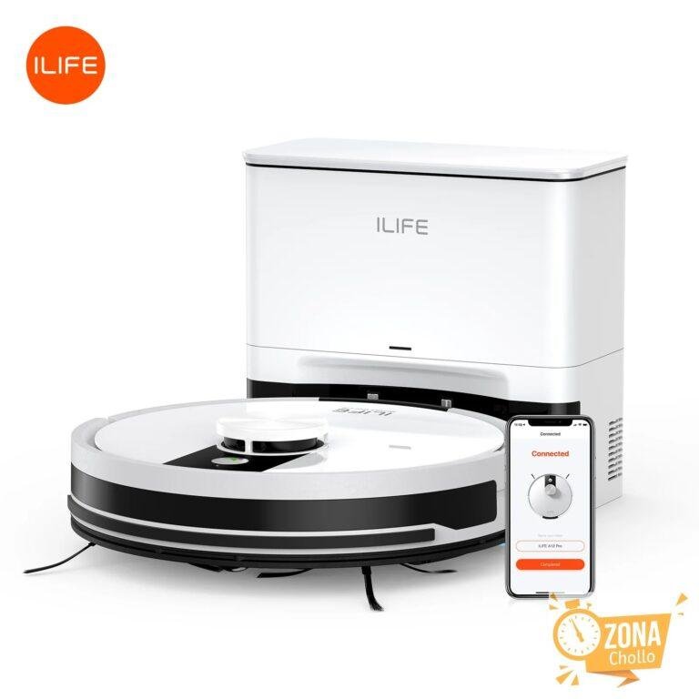 Robot Aspirador y Fregador Ilife A12 Pro, Navegación Lidar — 107.31 EUR € en AliExpress