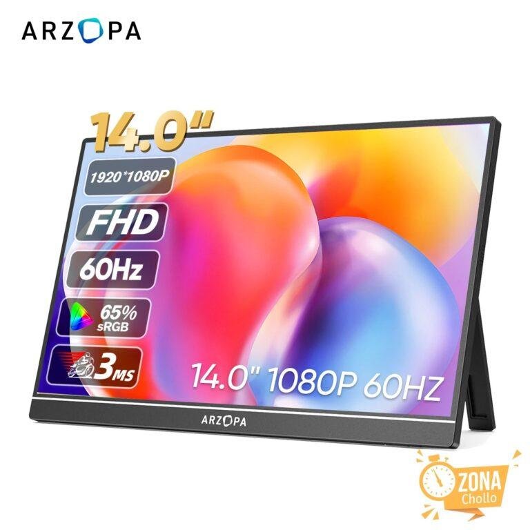 [producto en mexico] ARZOPA-Monitor portátil 14,0 P FHD de 1080… — 71,39 €