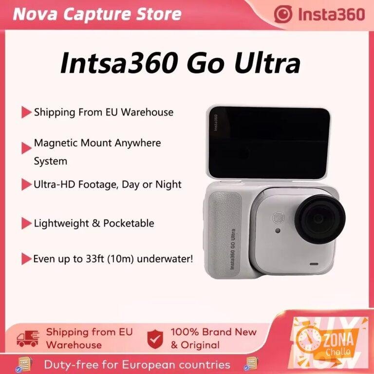 Cámara Deportiva Insta360 GO Ultra 4K 60fps, Vista en Primera… — 348,75 €