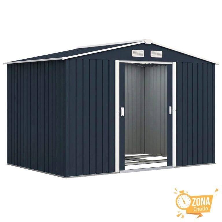 Outsunny Caseta de Jardín de Exterior 4,9 m² 277x195x192 cm — 325,22 € en AliExpress