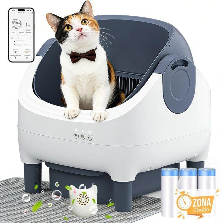 Mihtrov 76L Caja de arena inteligente abierta para gatos, inodoro… — 170,89 €
