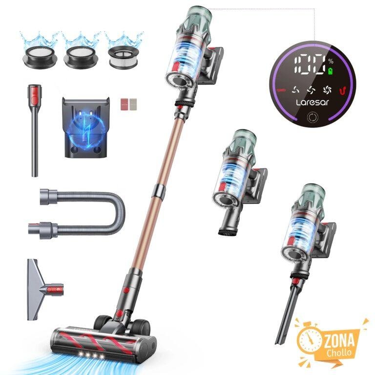 Aspiradora Inalámbrica Laresar V7 PRO 600W 65000PA, Electrodoméstico — 121,99 € en AliExpress