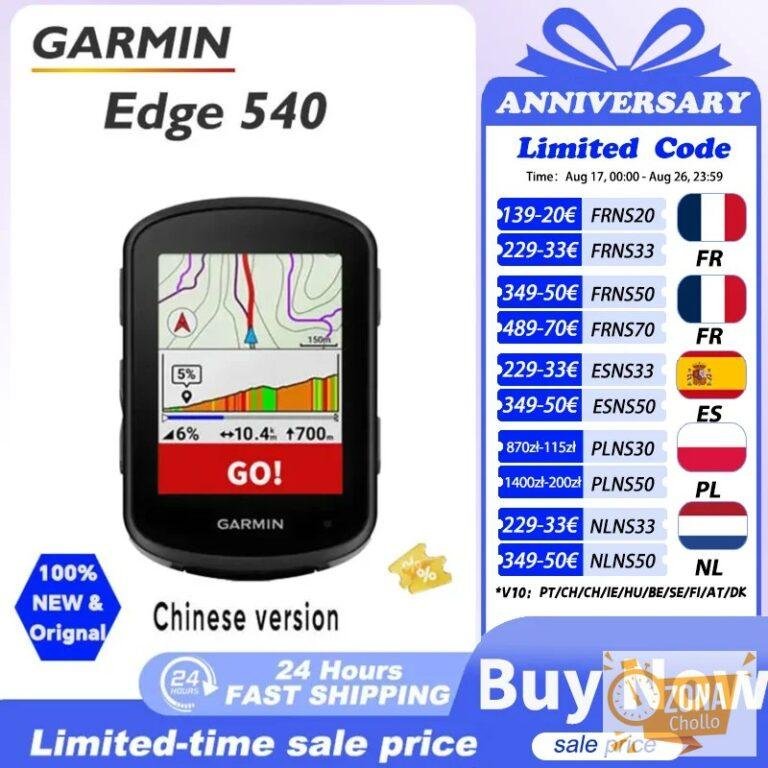 Computadora para Ciclismo Garmin Edge 540, Navegación con Mapas — 237,79 € en AliExpress