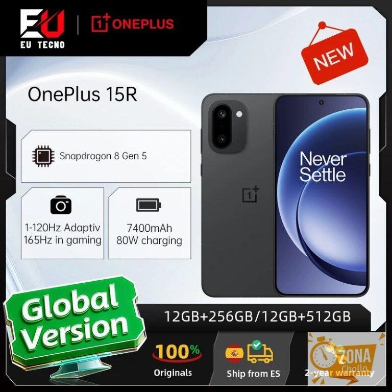 Teléfono Inteligente OnePlus 15R (Versión Global) 5G, 12GB + 256GB — 589.98 EUR € en AliExpress