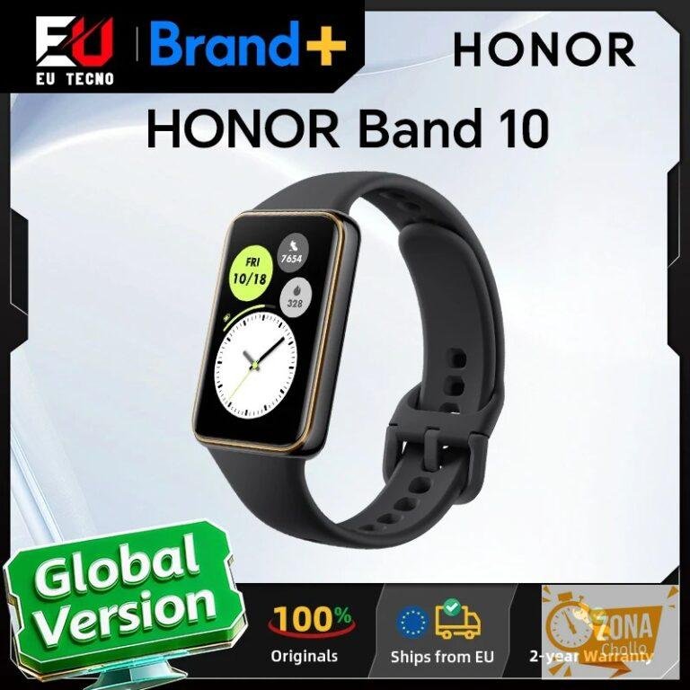 Versión Global Honor Band 10 banda inteligente diseño de borde curvo — 31,89 € en AliExpress