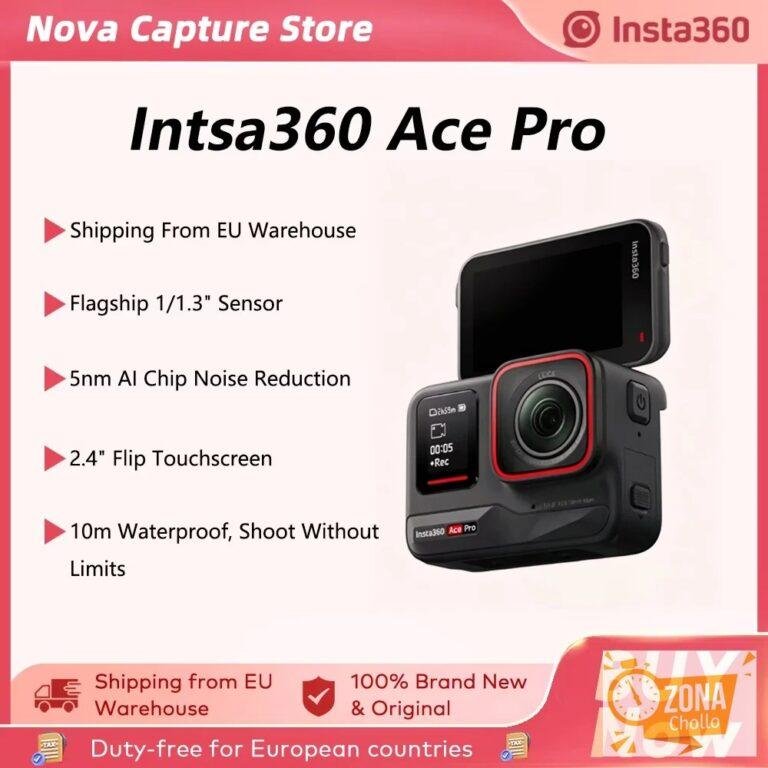 Cámara de acción Insta360 Ace Pro con sensor Leica de 1/1.3 » — 247,04 € en AliExpress