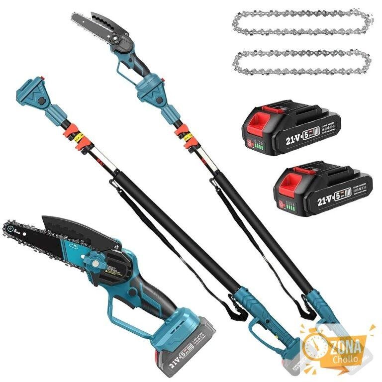 Motosierra eléctrica telescópica de 6 pulgadas, sierra de cadena de… — 68,92 €