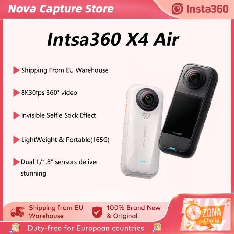 Cámara Deportiva Insta360 X4 Air – Cámara de 360 Grados 8K — 334,90 € en AliExpress