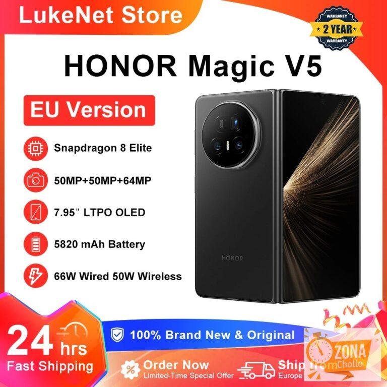 HONOR Magic V5 Versión Global Original, Teléfono Inteligente 5G… — 996,70 €