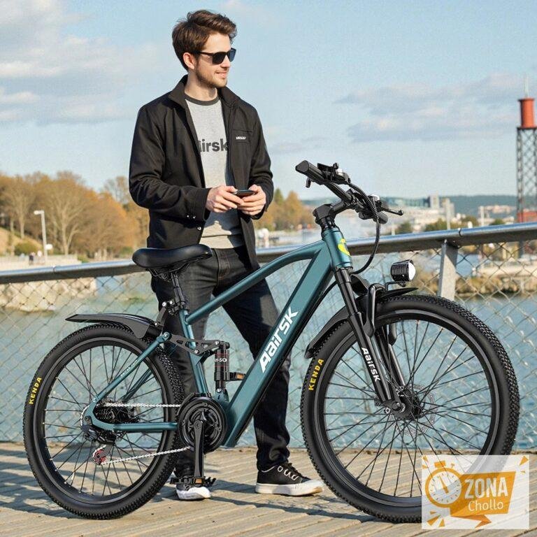 Aairsk GT900 bicicleta eléctrica de suspensión total, 21 velocidades — 548.69 EUR € en AliExpress