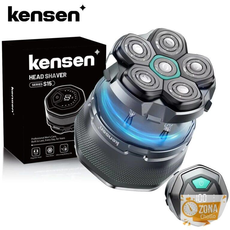 KENSEN-Afeitadora eléctrica flotante magnética 6D para hombres — 26,59 € en AliExpress