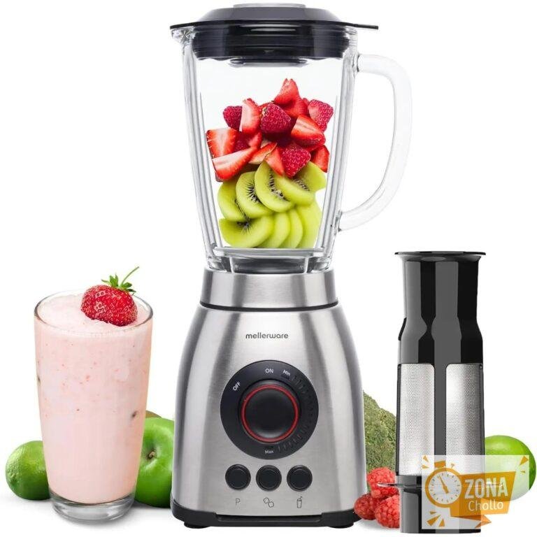 Mellerware – Batidora de Vaso con Filtro Mixy Plus! 2000W 3 — 57,18 € en AliExpress