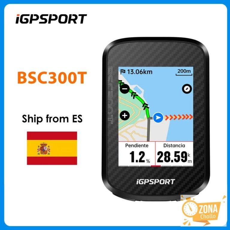 iGPSPORT BSC300T Ciclocomputador con Pantalla Táctil, 32G, Mapa — 95.99 EUR € en AliExpress