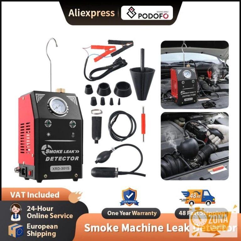 Máquina de Humo para Autos Podofo con Bomba de Aire Integrada — 47,68 € en AliExpress
