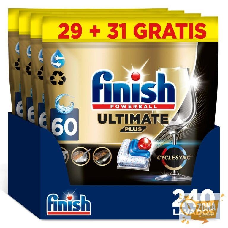 Finish Powerball Ultimate Plus ALL IN 1 x60 x120 x180 x240 Pastillas — 13,98 € en AliExpress