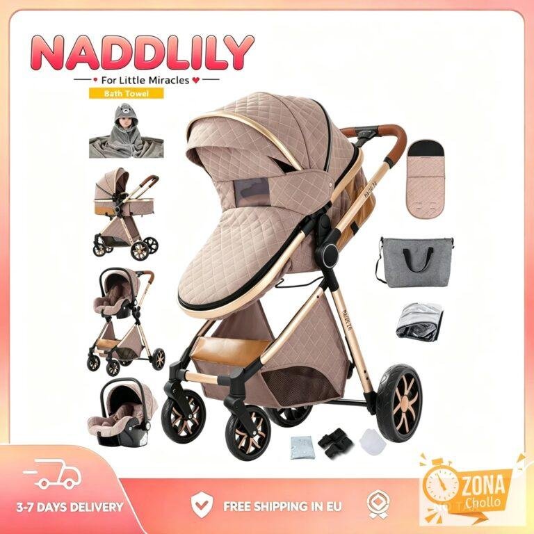 Cochecito Ligero de Cuatro Ruedas, Accesorios para Bebés, Cochecito — 178.81 EUR € en AliExpress