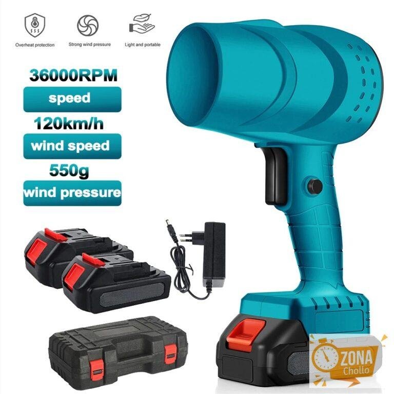 Soplador Eléctrico Inalámbrico de Alta Velocidad de 120 km/h… — 21,49 €