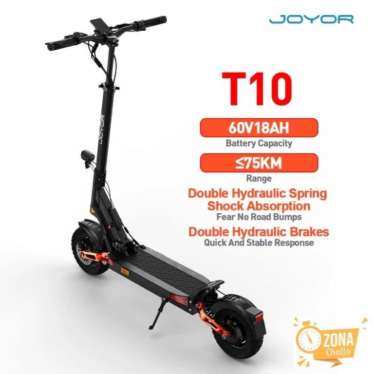 Patinete Eléctrico para Adultos JOYOR T10, Batería de 60V18AH… — 636,10 €