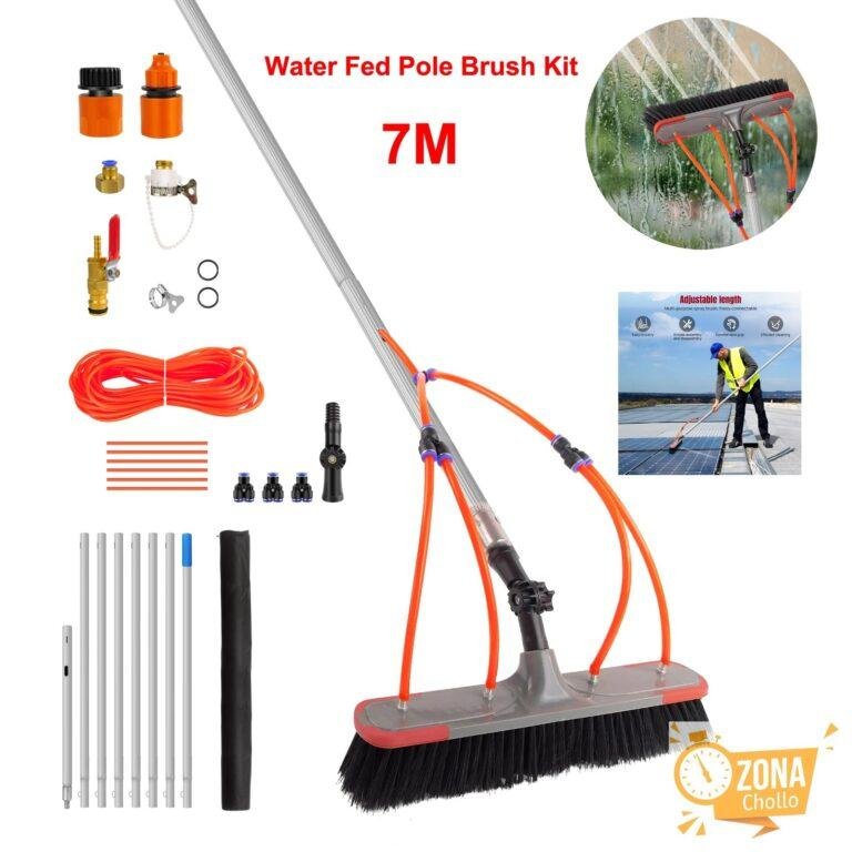 Kit de Cepillo con Barra Telescópica de 7m para Alimentación — 41,92 € en AliExpress