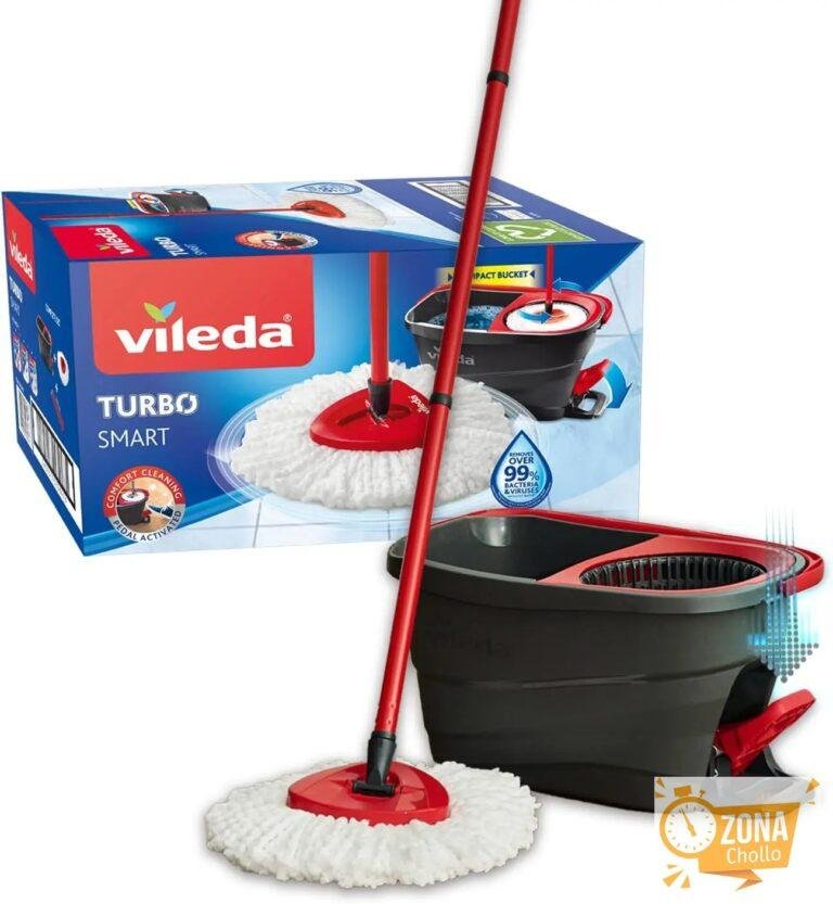 Fregona Vileda -Turbo Smart | Con pedal Escurridor — 24,99 € en AliExpress