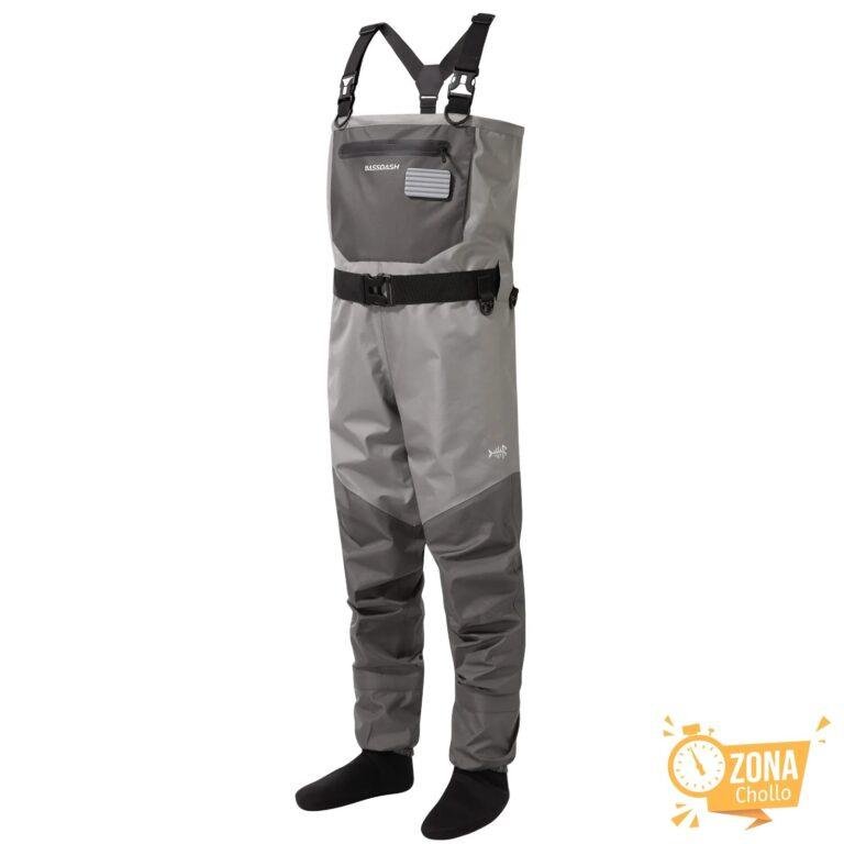 BASSDASH Wader de pesca, media ligera para pie FW08, botas… — 89,39 €