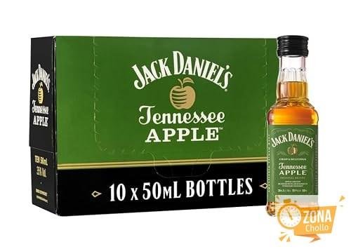 Jack Daniel's Tennessee Apple Whiskey Old Nº7, pack 10 miniaturas PET
