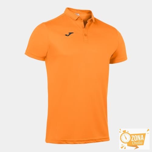 Joma Hobby, Polo para Hombre, Naranja Fluor (050), 5XS