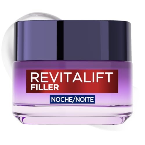L'Oréal Paris Revitalift Filler Crema de Noche con Ácido Hialurónico