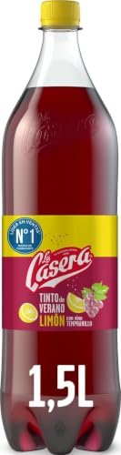 La Casera Tinto de Verano con Limón Botella 1,5L