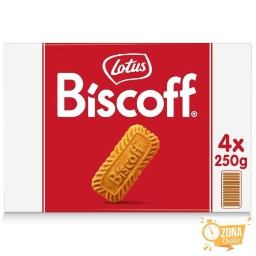 Lotus Biscoff Galletas Caramelizadas | Vegano | 4 x 250g (1 kg)